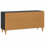 TV Cabinet Black 102 x 34.5 x 50 cm Engineered Wood 894236