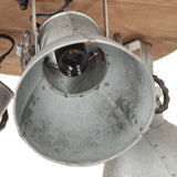 Industrial Ceiling Lamp 25 W Silver 42x27cm E27 320505