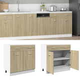 Drawer Bottom Cabinet Lyon Sonoma Oak 80x46x81.5 cm Engineered Wood 849615