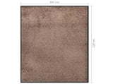 Doormat Brown 80x120 cm 331588