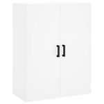 Highboard White 69.5x34x180 cm Engineered Wood 3195899