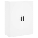 Highboard White 69.5x34x180 cm Engineered Wood 3195899