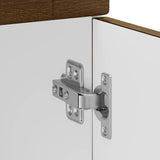 Kitchen Base Cabinet Porto Brown Oak Engineered Wood 853984