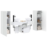 Bathroom Furniture Set 5 pcs White 33 x 34.5 x 100 cm 3405963