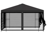 Garden Gazebo with Sidewalls 3 x 3 m Anthracite 900339