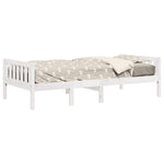 ZNTS Children's Bed without Mattress White 90x200 cm Solid Wood Pine 855028