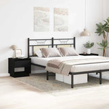 Nightstand 2 pcs Black Oak 45 x 34 x 44 cm Engineered Wood 863338