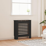 MDF Radiator Cover Black 78 cm 325564