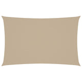 Sunshade Sail Oxford Fabric Rectangular 4x7 m Beige 135163