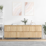 Sideboards 3 pcs Sonoma Oak Engineered Wood 3190192