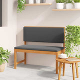 Garden Bench Brown 100 x 50 x 91cm Solid Acacia wood 4107153