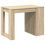 ZNTS Desk with Drawer and Shelf Sonoma Oak 102x62x77.5 cm Engineered Wood 858688