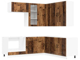 Kitchen Unit LUCCA 8 pcs Old Wood Engineered Wood 3438409