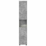 Bathroom Cabinet Set TULUM Concrete Grey 37 x 31.5 x 203 cm 880354