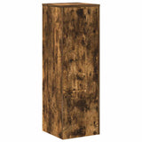 Plant Stand Smoked Oak 33x33x100 cm Engineered Wood 852955