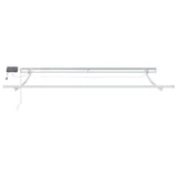 Retractable Awning Beige 300 x 250 cm Fabric and Aluminium 3330052