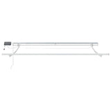 Retractable Awning with Manual Red 300 x 250 cm Fabric 3330142