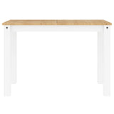 5 Piece Dining Set PANAMA White Solid Wood Pine 3345172
