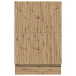 Storage Bed Frame with Drawer Artisan oak 236.5 x 150 x 31.5 cm 3335652