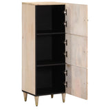 Highboard 40x33x110 cm Solid Wood Mango 358277