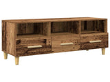 TV Cabinet Old Wood 102 x 36 x 50 cm Engineered Wood 8004199