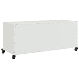 TV Cabinet White 100.5x39x43.5 cm Steel 846649