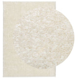 Rug ISTAN High Pile Shiny Look Cream 160x230 cm 375666