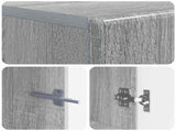 TV Cabinet Grey Sonoma Engineered Wood 897561