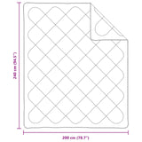 Duvet with Pillow 3 pcs White Microfibre 3377361