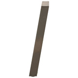 Console Table Legs U-Shaped 2 pcs Natural Steel 28x cm Steel 4012779