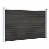 49073 Garden Fence WPC 180x105 cm Grey