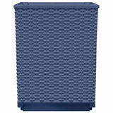 Planters 2 pcs Blue Grey 30x30x37 cm Polypropylene 364180