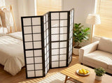 4 Panel Folding Room Divider, Freestanding Room Separator, Indoor Privacy Screen for Living Room, T3398P554170