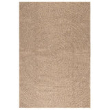 Rug ZIZUR 120x170 cm Jute Look Indoor and Outdoor 364839