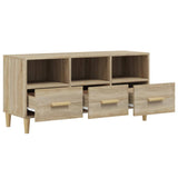 TV Cabinet Sonoma Oak 102x36x50 cm Engineered Wood 812603