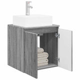 Wall-Mounted Sink Vanity Grey Sonoma 49.5 x 41 x 62.5 cm 890418