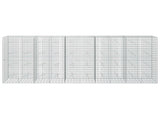 Gabion with 5 mm Wire and 5x10 cm Mesh 500x20x200 cm 3464596