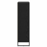 Book Cabinet Black Oak 99.5 x 30 x 108.5 cm Engineered Wood 886522