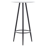 3 Piece Bar Set Plastic Black 279760
