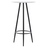 3 Piece Bar Set Plastic Black 279760