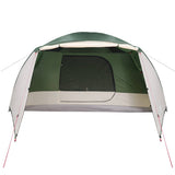 Camping Tent with Porch 4-Person Green Waterproof 94415