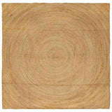 Area Rugs Natural 300 x 300 cm Jute 42010528