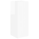 TV Wall Cabinet Set 4 pcs High Gloss White Engineered Wood 3408920