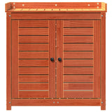 Potting Table with Shelves Brown 82.5x50x86.5 cm Solid Wood Pine 844635