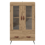 Highboard with Drawer Artisan Oak 69.5 x 31 x 115 cm 882506