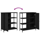 Sideboard Black Oak 70 x 30 x 80 cm 869090