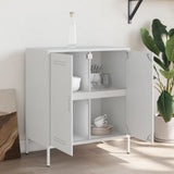 Sideboard White 68x39x79 cm Steel 842981