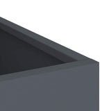Garden Planter Anthracite 50 x 32 x 40 cm Cold-rolled Steel 876352