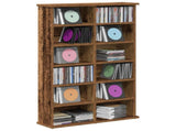 CD Cabinet Old Wood 60 x 17 x 92 cm Engineered Wood 8012742