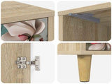 Bedside Cabinet BORNE 2 pcs Sonoma Oak 36 x 33 x 50 cm 8007204